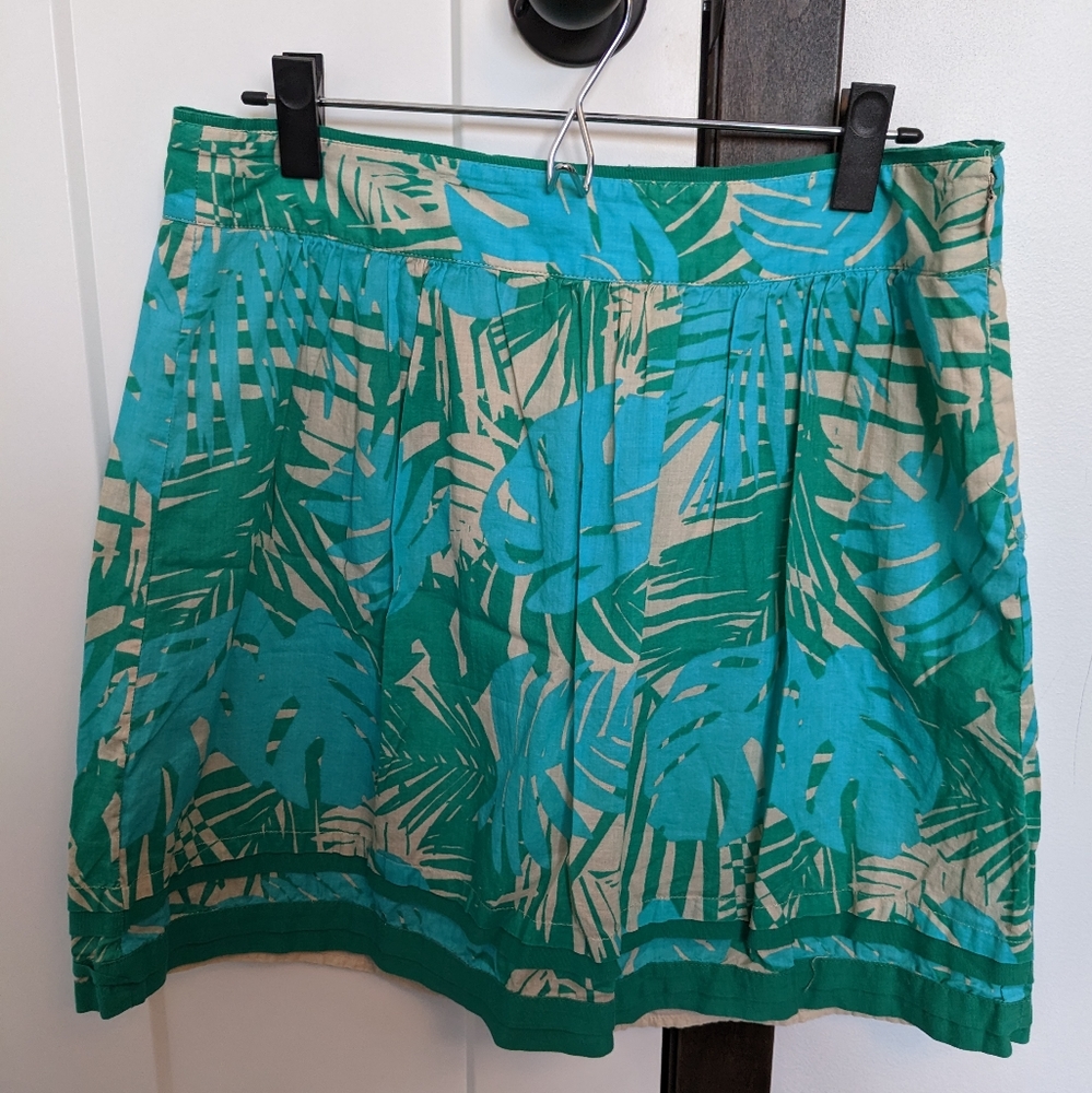 LOFT Skirt, Size 6, Tropical Floral